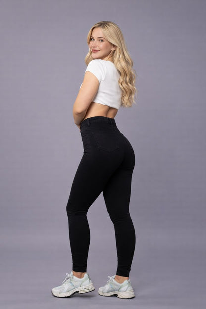 Slim Jeans – Black